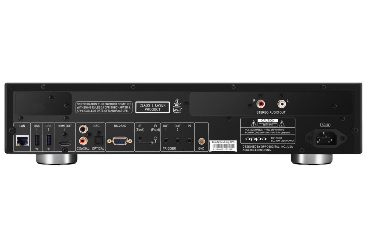 Blu-Ray/Mediaspelare Oppo BDT-101CI 