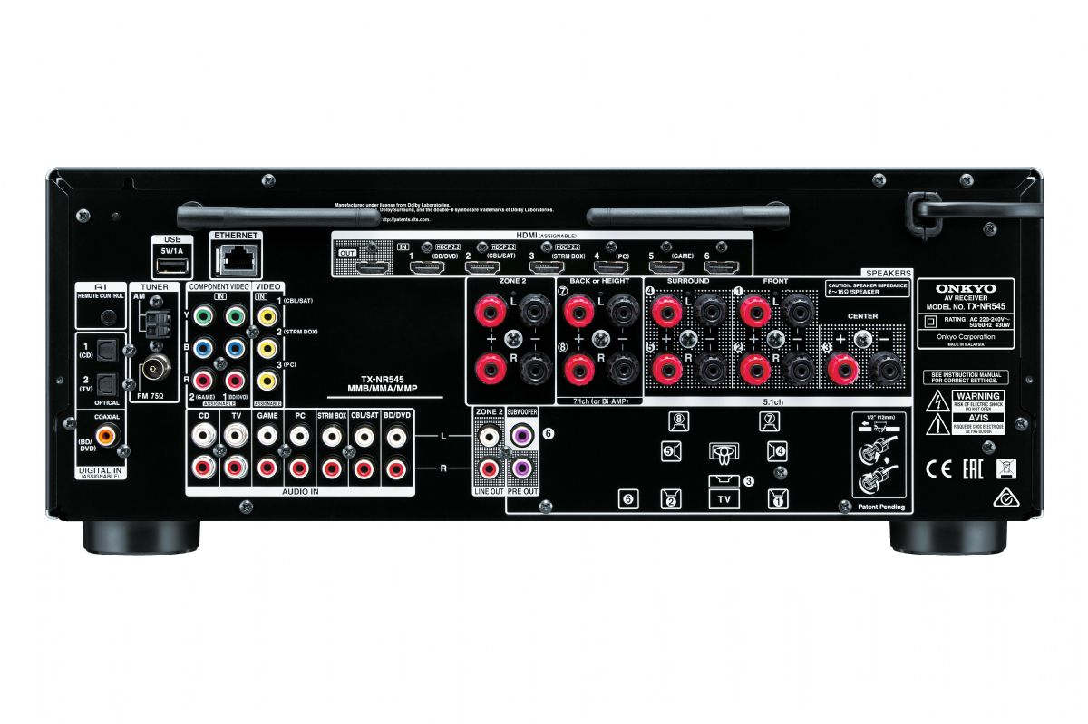Förstärkare Onkyo TX-NR545