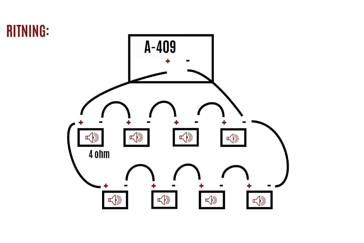 Förstärkare Reckhorn A-409