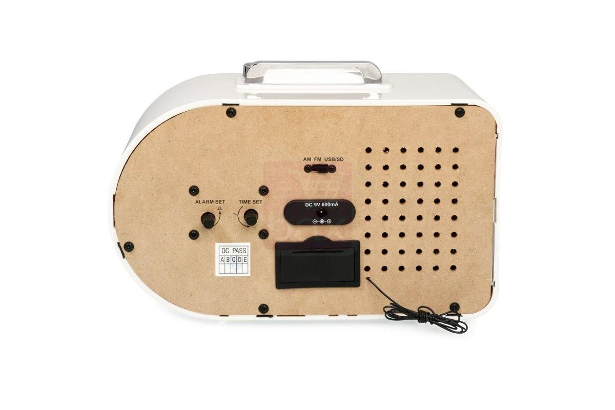 Bluetooth högtalare Ricatech PR220 Nostalgic Radio Offwhite