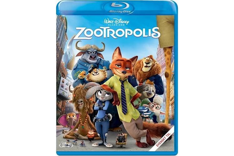 Media Blu-Ray Zootropolis (2016)