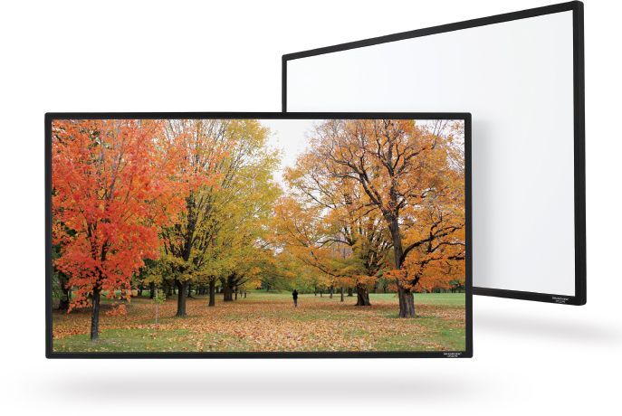 Dukar Grandview Fixed Frame Edge White 16:9