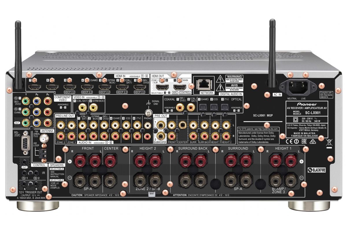 Förstärkare Pioneer SC-LX901  Demo