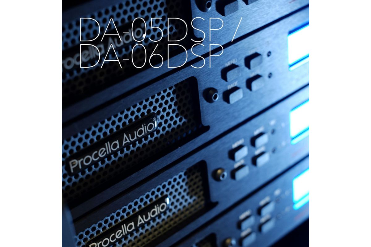 Förstärkare Procella Audio DA05-DSP demo