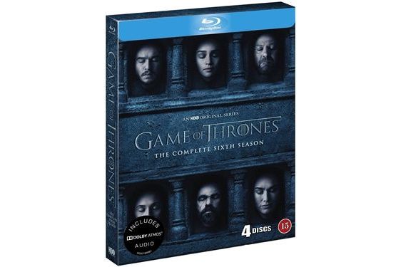 Media Blu-Ray Game of Thrones säsong 6 (2016)