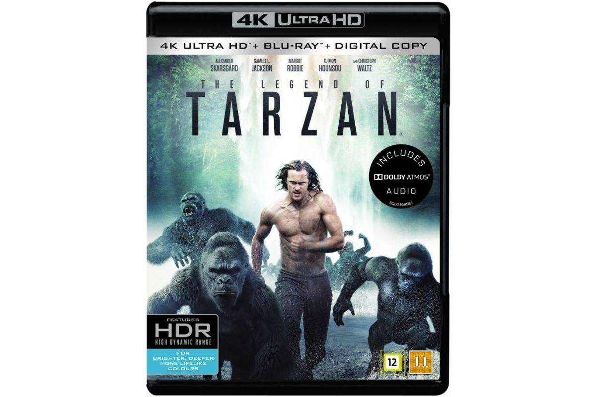 Media Blu-Ray The Legend of Tarzan 4K Ultra HD (2016)