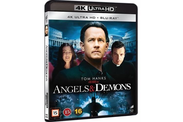 Media Blu-Ray Angels & Demons 4K Ultra HD (2009)