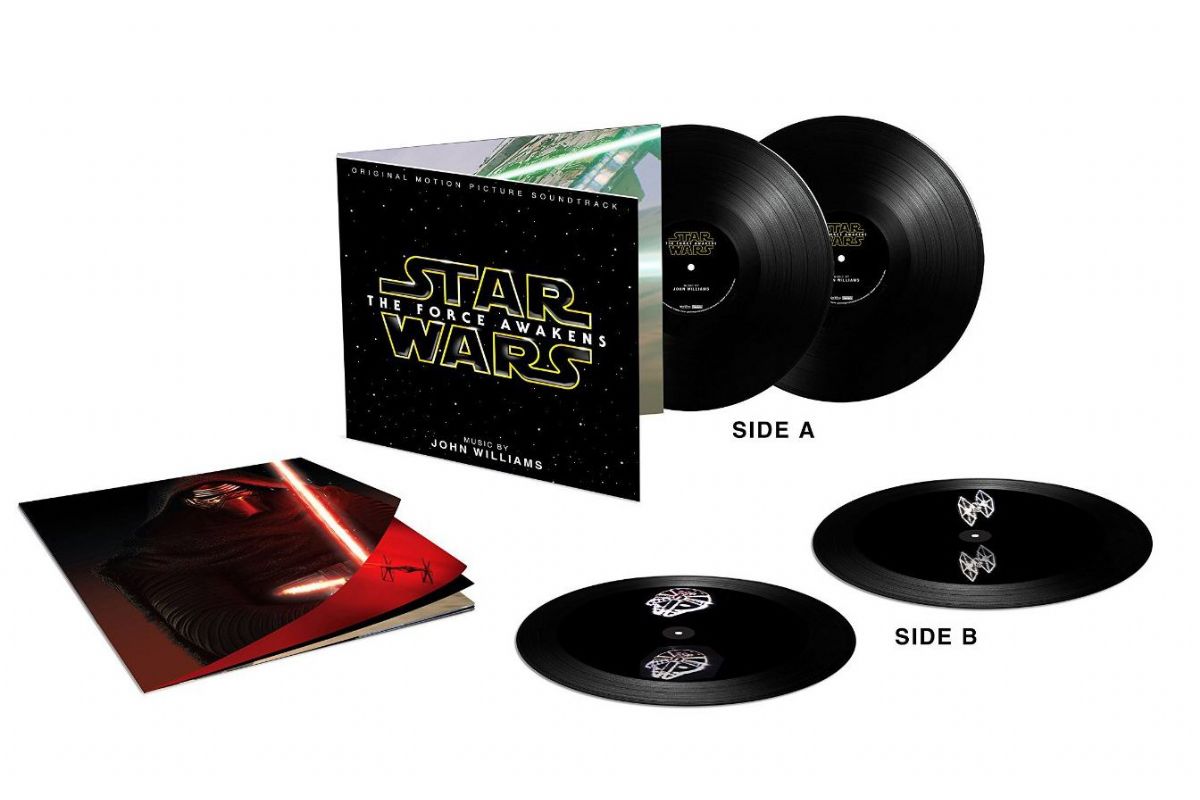 Media Musik LP Star Wars - The Force Awakens (hologram)
