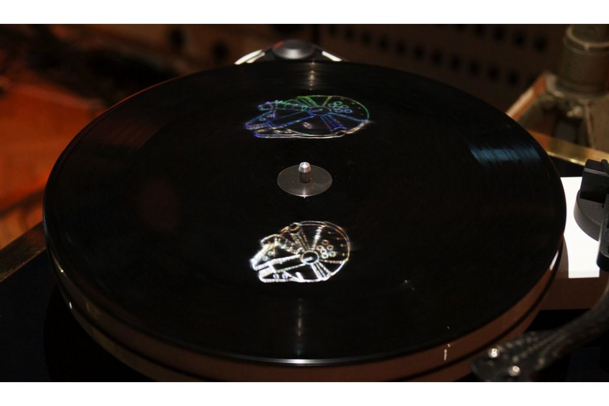 Media Musik LP Star Wars - The Force Awakens (hologram)