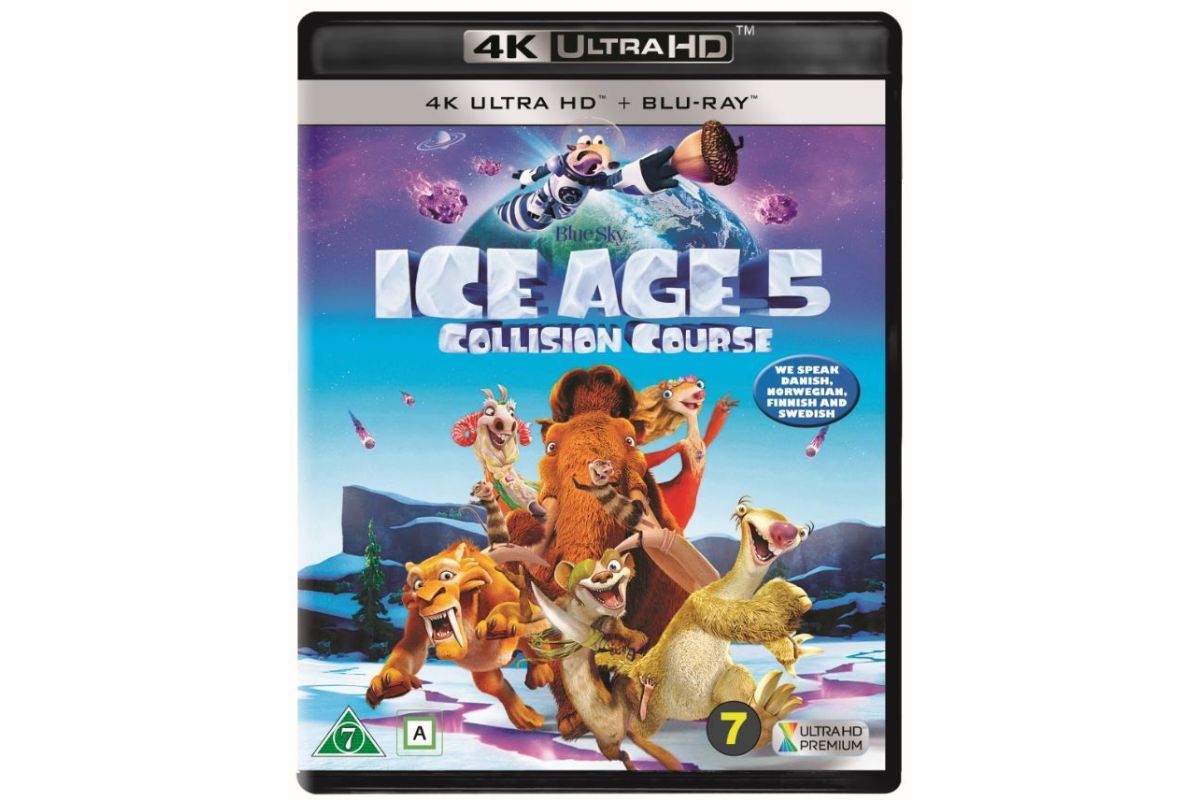 Media Blu-Ray Ice Age 5 Scratattack 4K Ultra HD (2016)