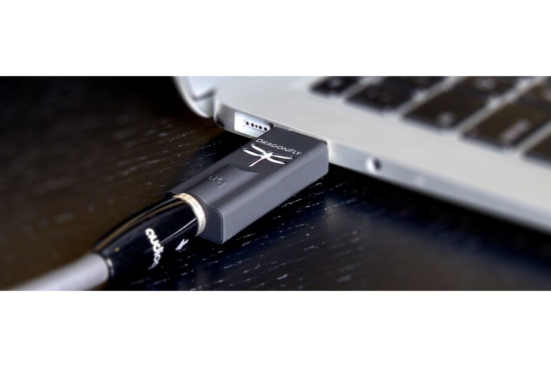 Hörlurar Audioquest Dragonfly Black