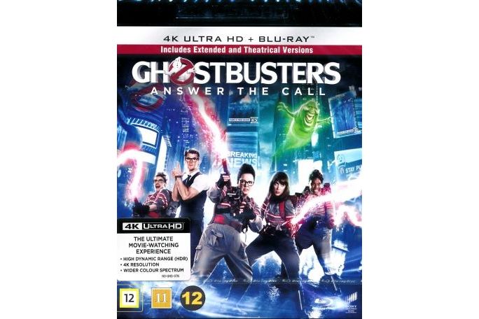Media Blu-Ray Ghostbusters 4K Ultra HD (2016)