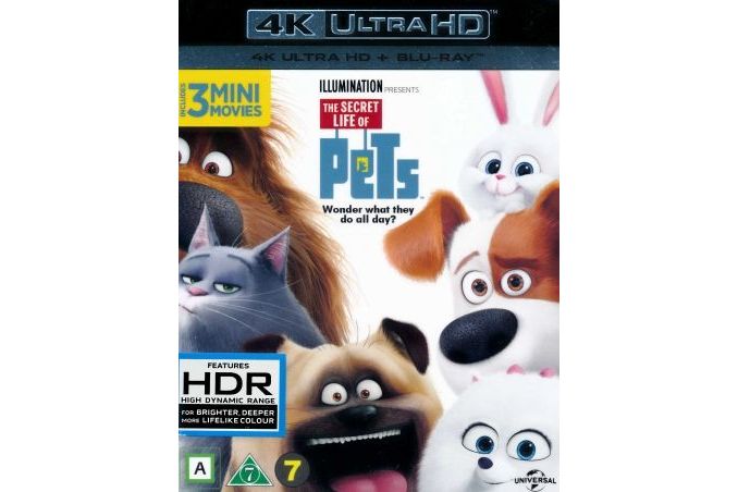 Media Blu-Ray Husdjurens hemliga liv 4K Ultra HD(2016)