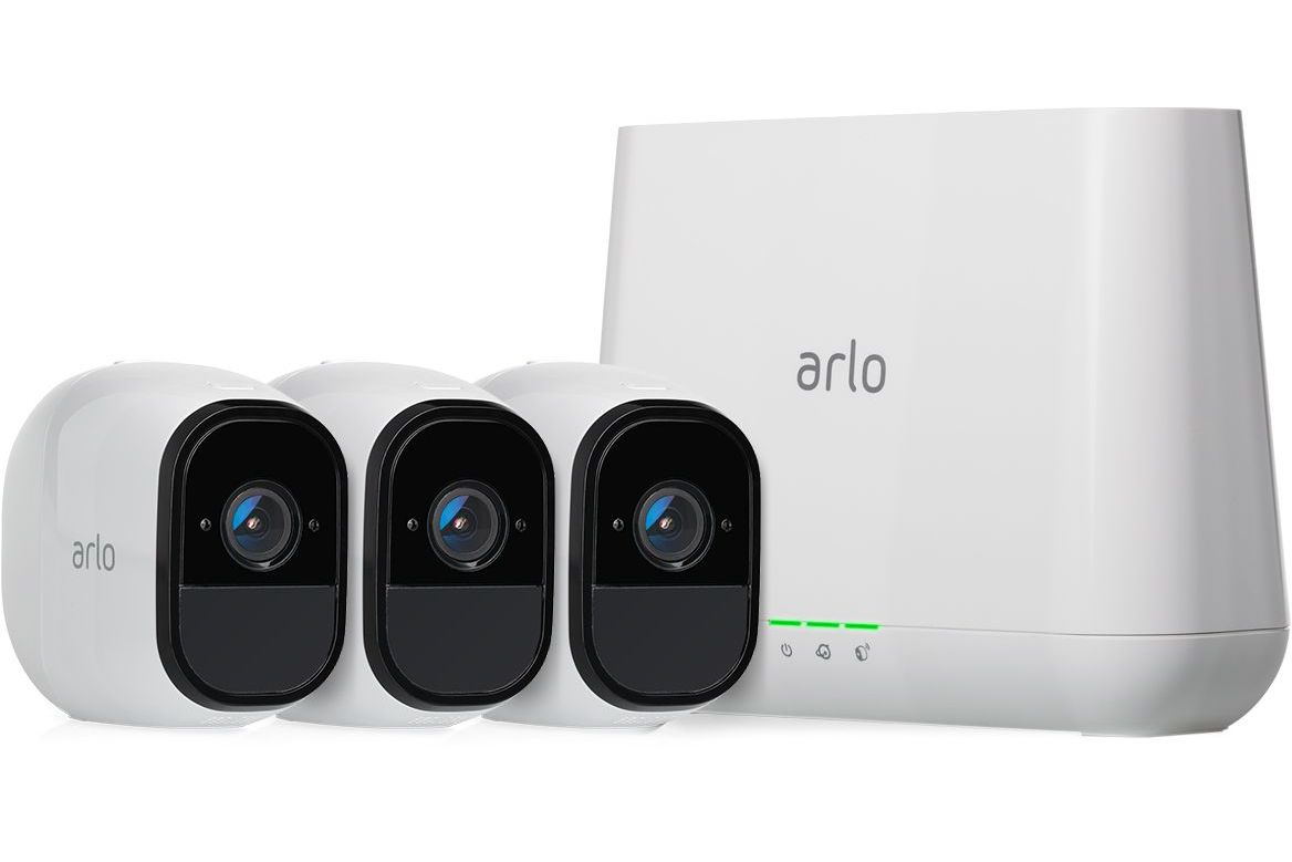 Smarta hem Netgear VMS4330 Arlo Pro x3 + Station