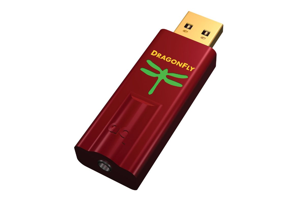 Hörlurar Audioquest Dragonfly Red