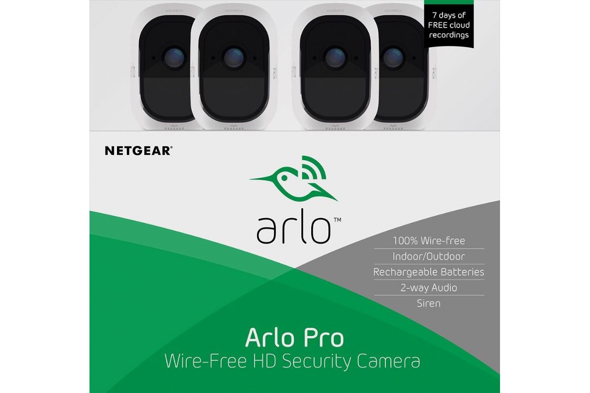 Smarta hem Netgear VMS4430 Arlo Pro x4 + Station