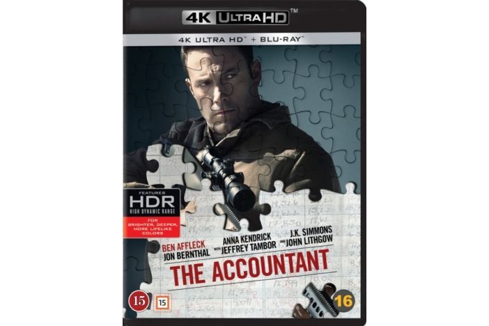 Media Blu-Ray The Accountant 4K Ultra HD (2016)