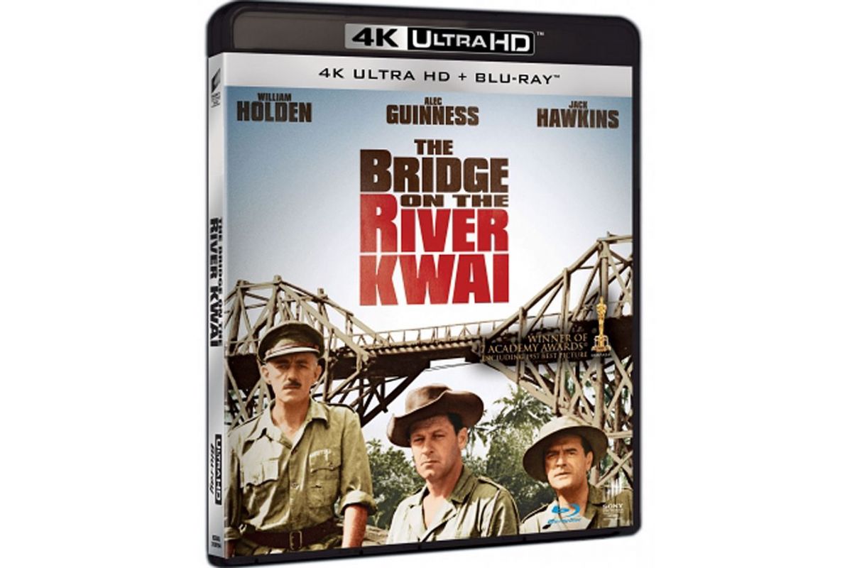 Media Blu-Ray Bron över Floden Kwai 4K Ultra HD (1957)