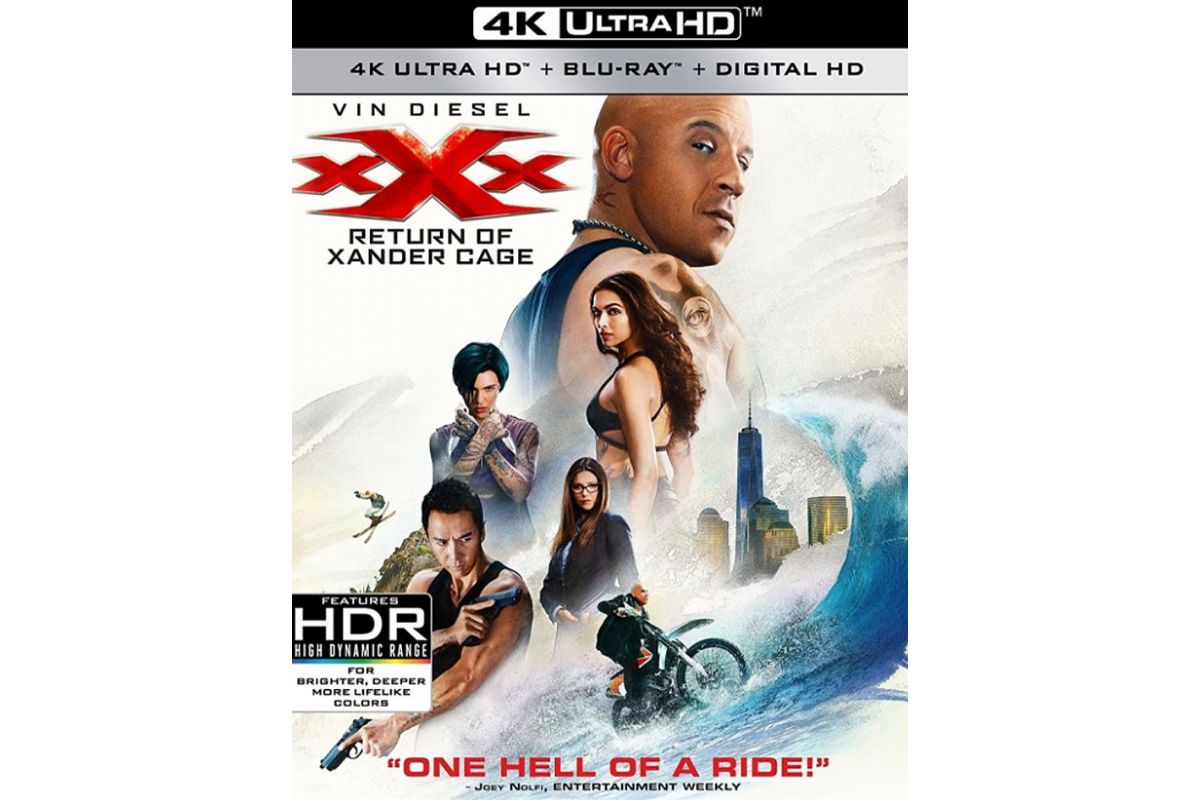 Media Blu-Ray xXx: Return of Xander Cage 4KUHD (2016)