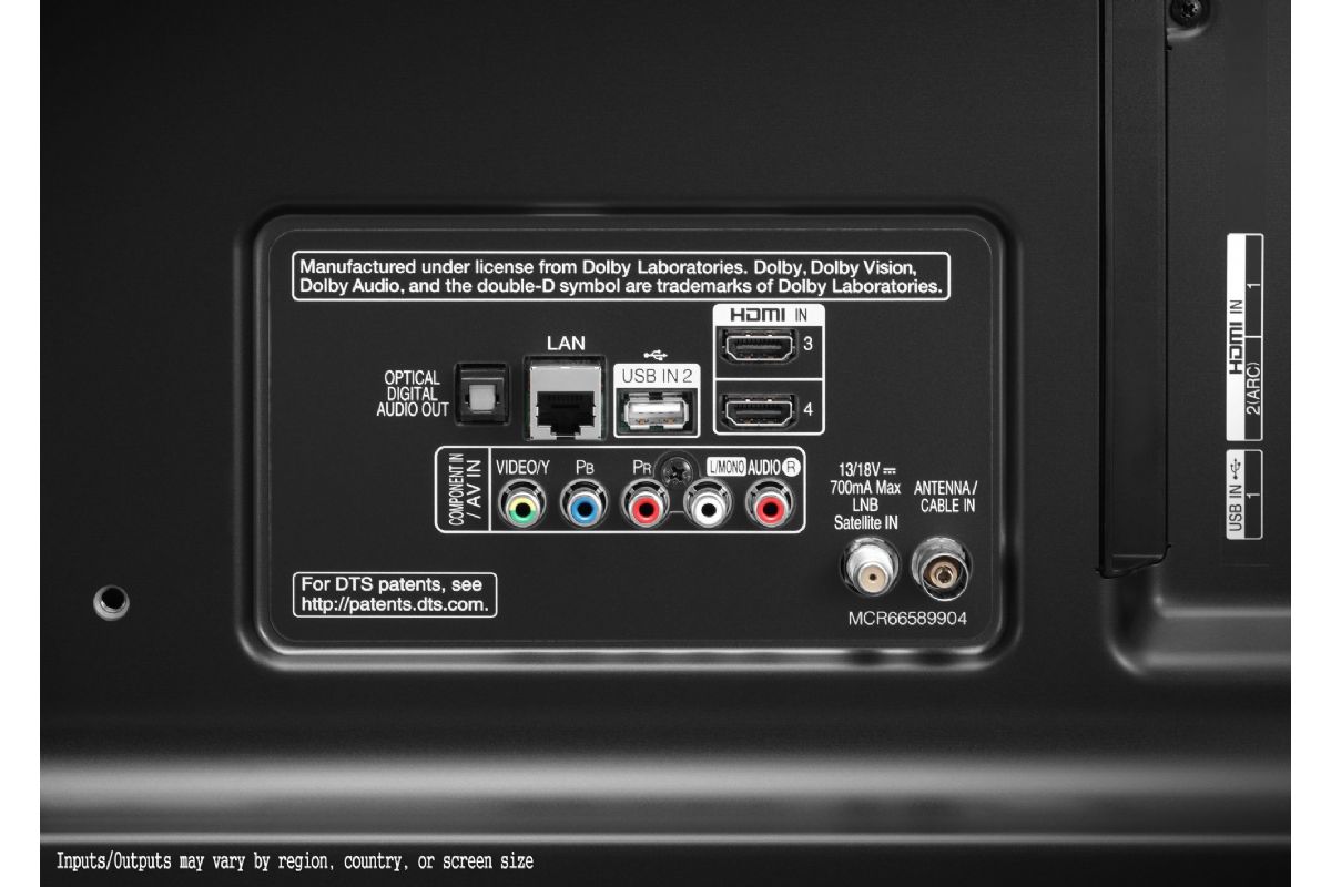 TV-apparater LG 65UJ651V Demo