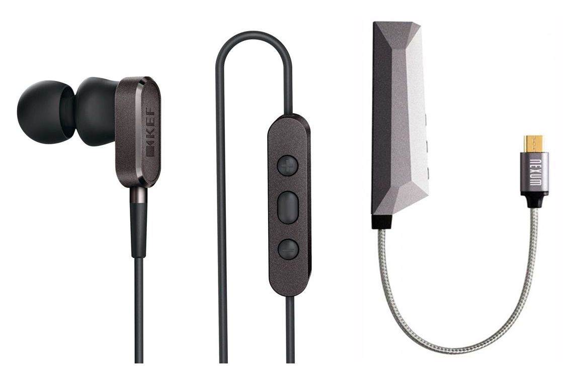 System/Paket KEF M100 + Nexum Android hörlursförstärkare