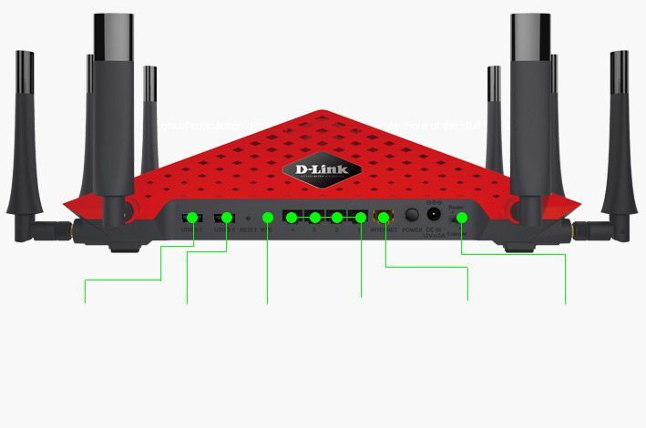 Nätverk D-link DIR-895L AC5300