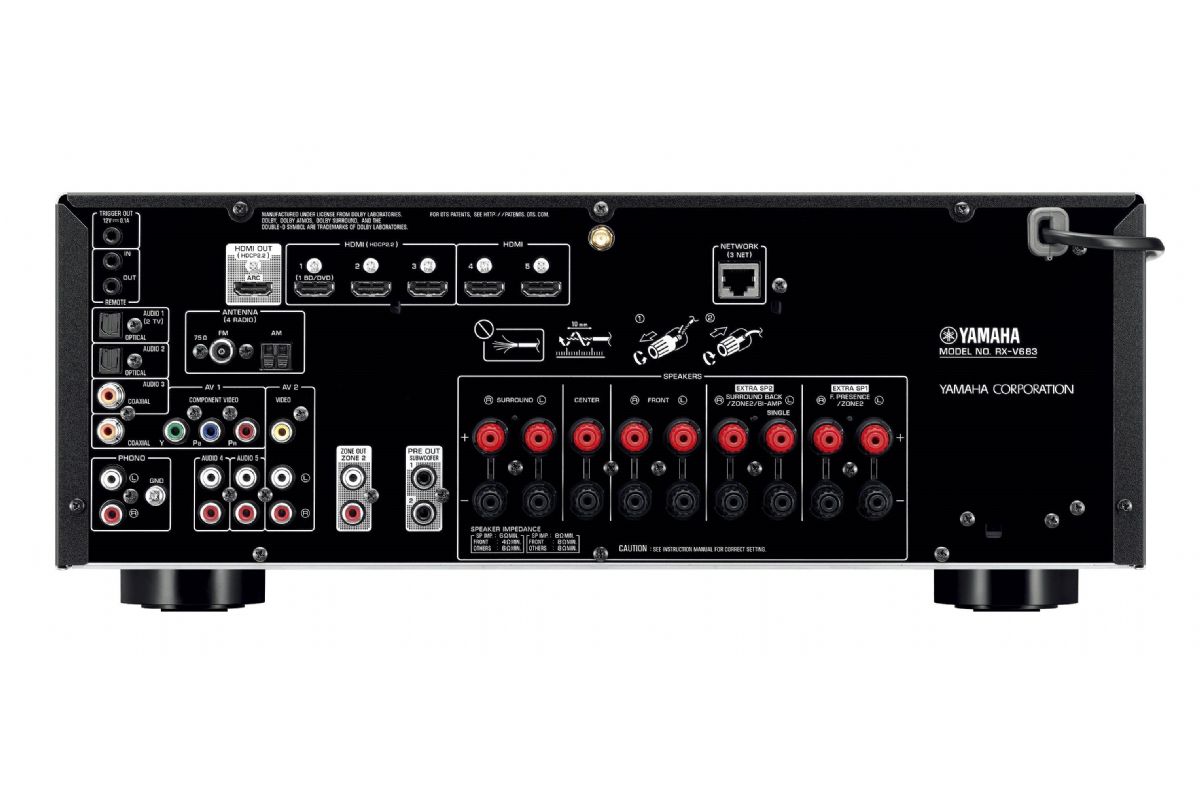 Förstärkare Yamaha RX-V683
