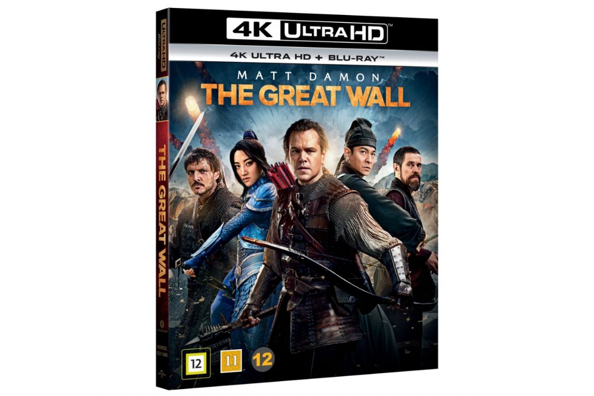 Media Blu-Ray Great Wall 4K Ultra HD (2016)