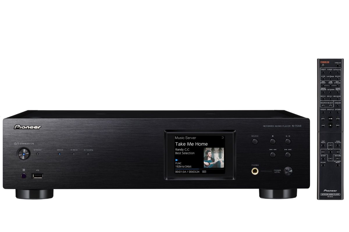 Blu-Ray/Mediaspelare Pioneer N-70AE Visning