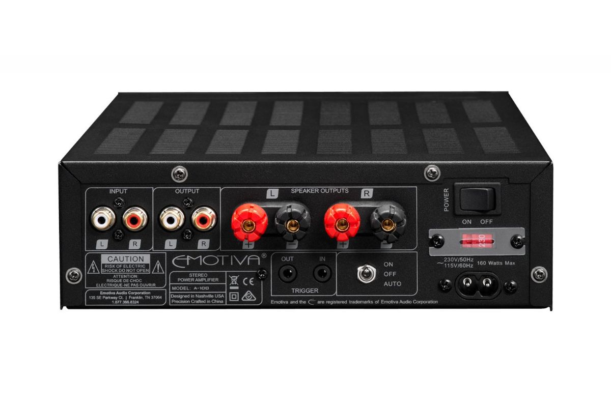 System/Paket Yamaha WXC-50 + Emotiva BasX A-100 stereopaket