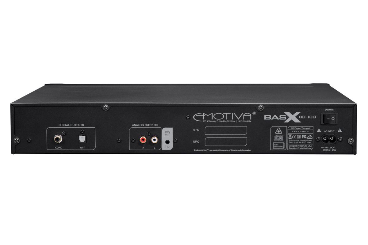 System/Paket Emotiva BasX TA-100 + CD-100 paket