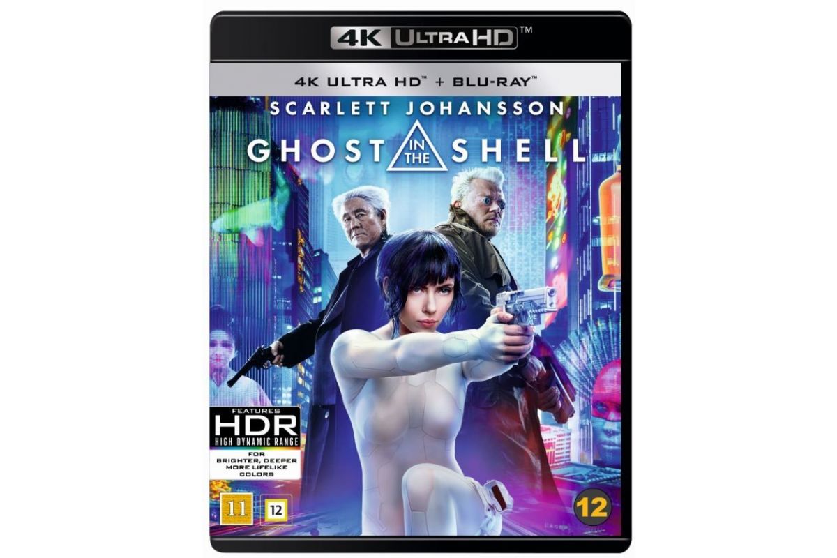 Media Blu-Ray Ghost in the Shell 4K UHD (2017)