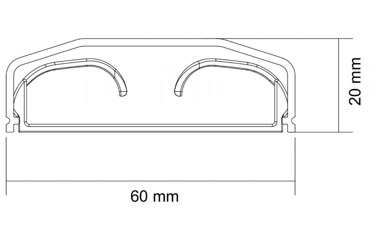 Tillbehör hbb Kabellist 110 cm