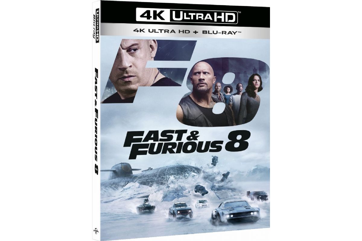 Media Blu-Ray Fast & Furious 8 4K Ultra HD (2016)