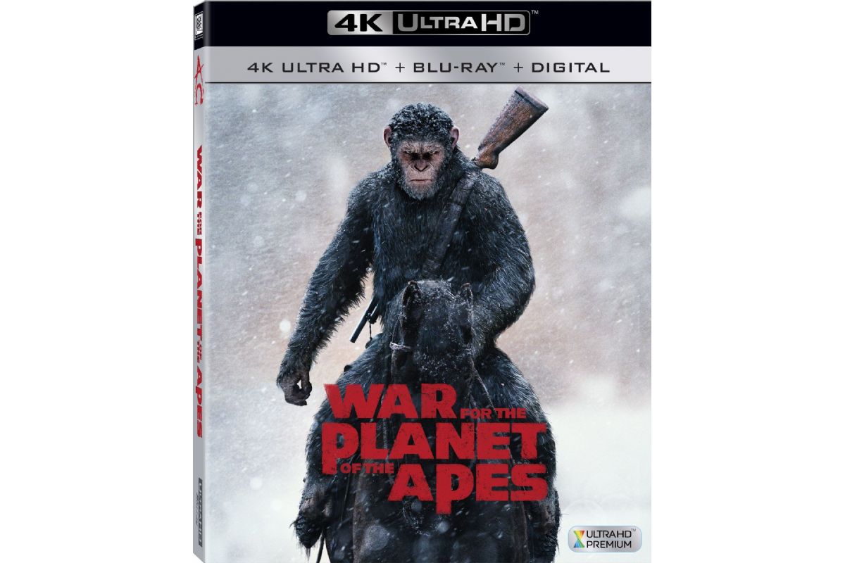 Media Blu-Ray War for the Planet of the Apes 4K (2017)