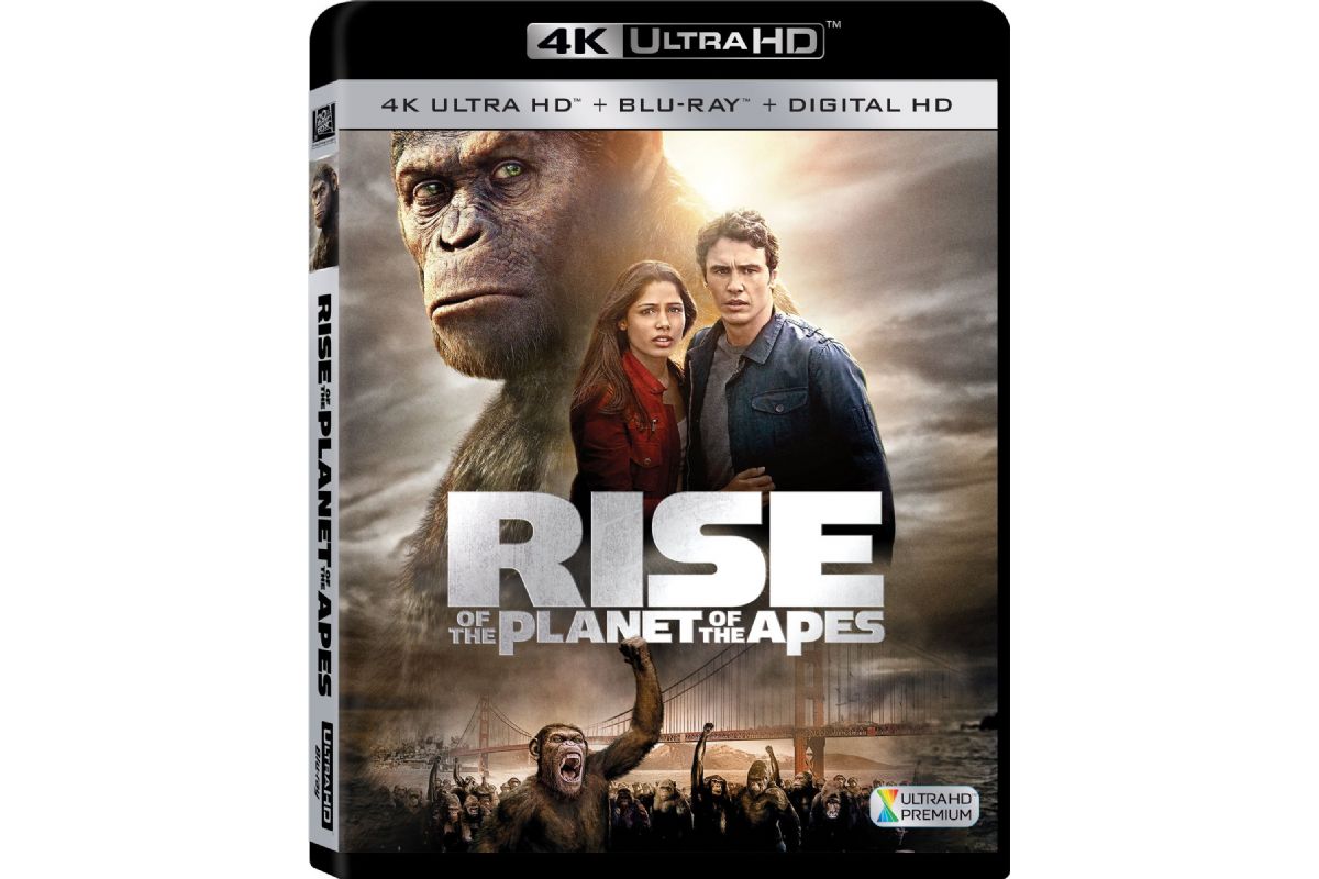 Media Blu-Ray Rise of the Planet of the Apes 4K (2011)