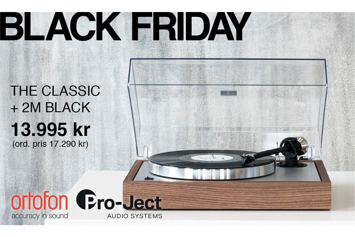 System/Paket Pro-Ject Audio The Classic + 2M Black