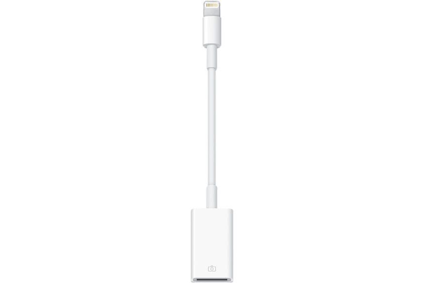 Hörlurar Apple Lightning till USB kameraadapter