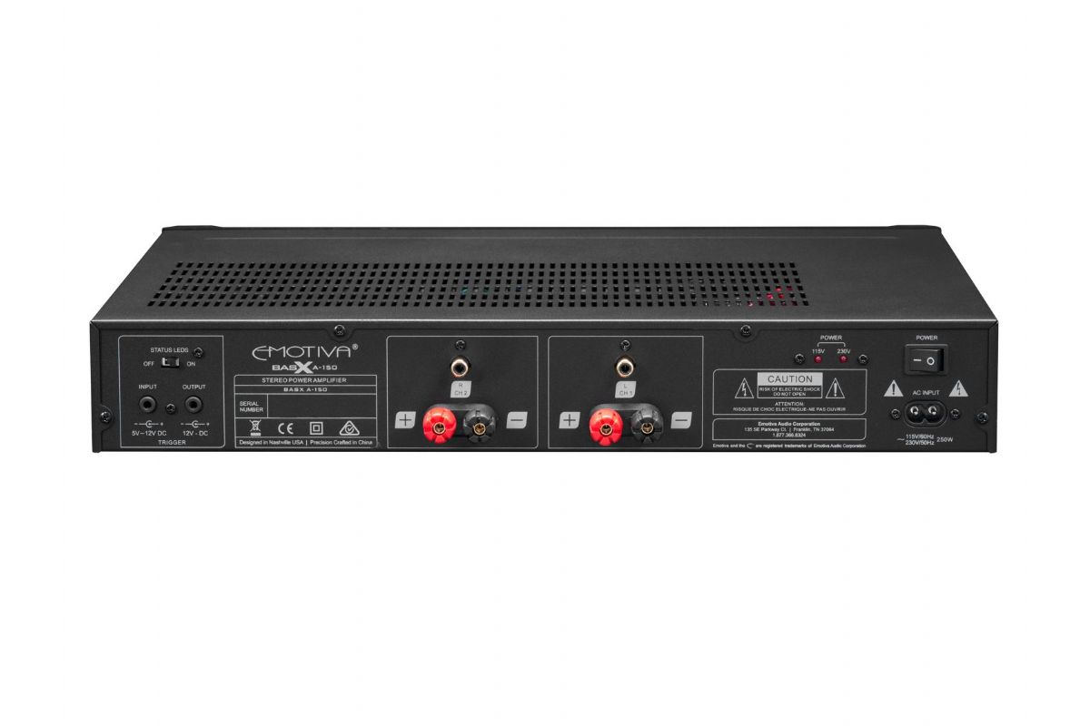 System/Paket Yamaha WXC-50 + Emotiva BasX A-150 stereopaket