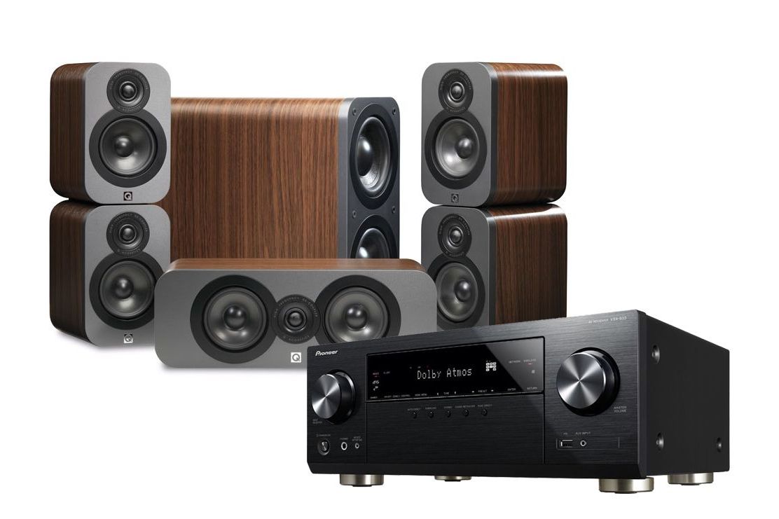 System/Paket Pioneer VSX-933 + Q Acoustics Q3000 5.1