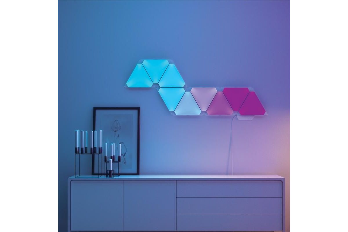 Belysning Nanoleaf Light Panels Rhythm Edition (9 paneler)