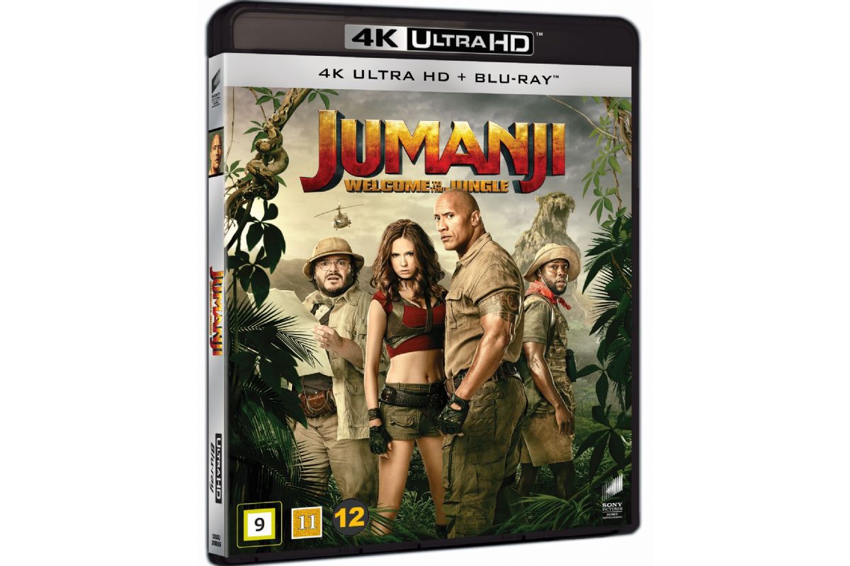 Media Blu-Ray Jumanji: Welcome to the Jungle 4K UHD