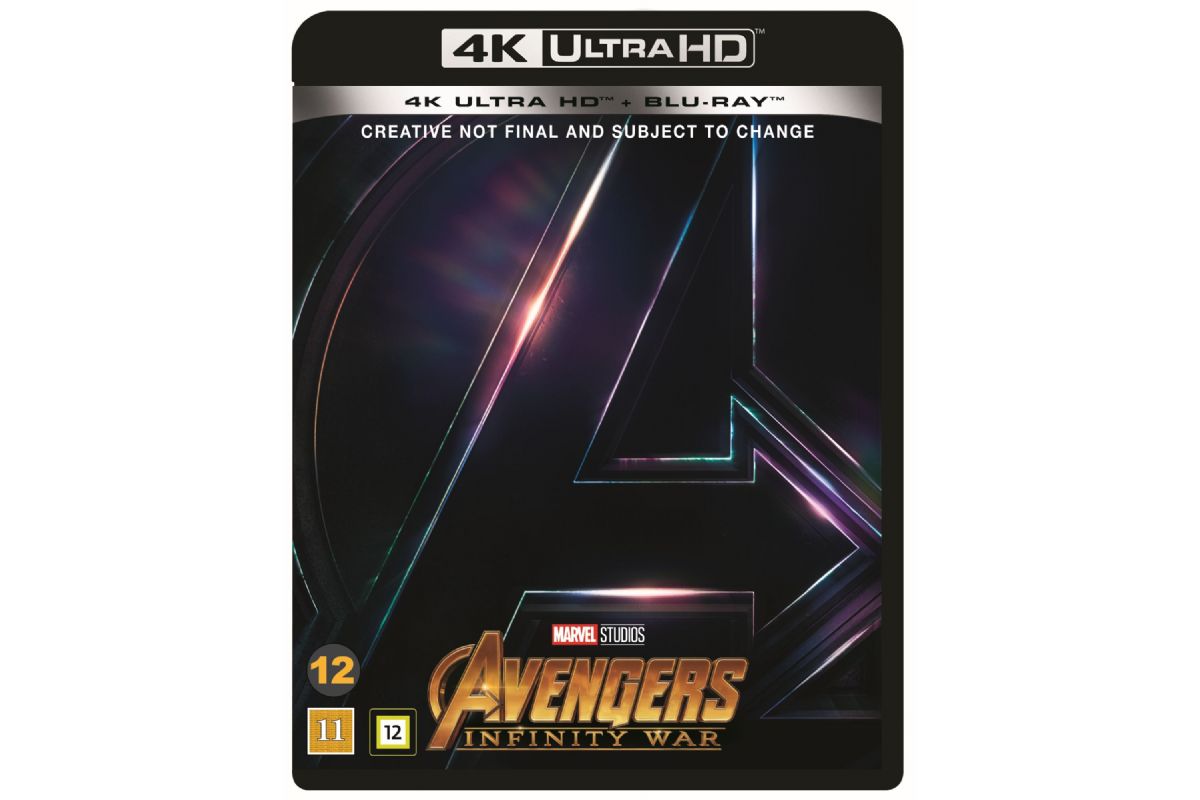 Media Blu-Ray Avengers: Infinity War 4K UHD