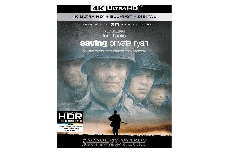 Media Blu-Ray Saving Private Ryan 4K Ultra HD (1998)