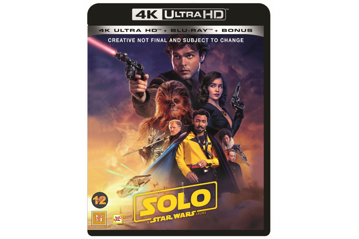 Media Blu-Ray Solo: A Star Wars Story 4K UHD (2018)