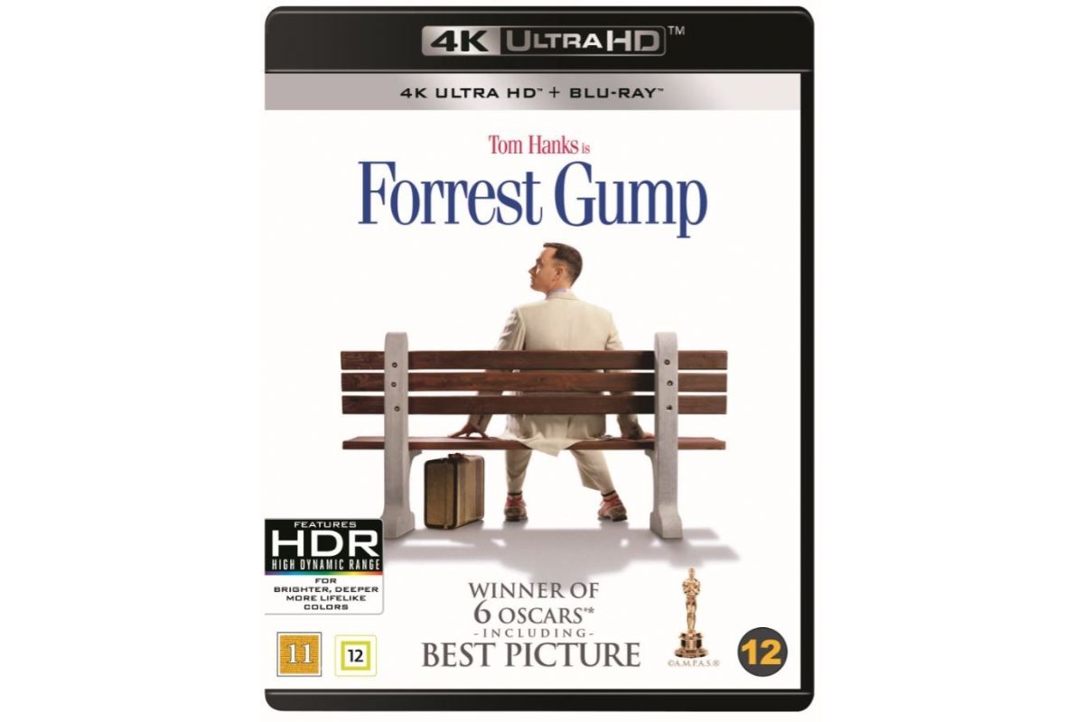 Media Blu-Ray Forrest Gump 4K UHD (1994)