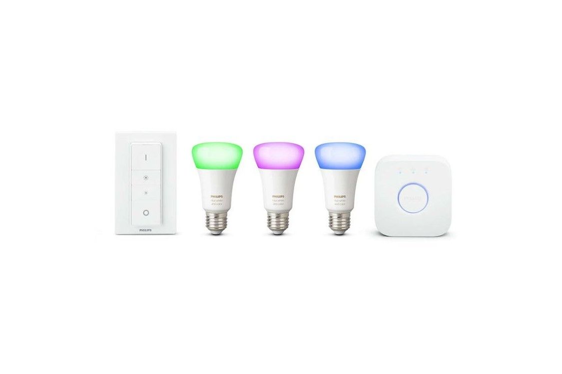 Belysning Philips HUE White and Color Ambiance Starter kit