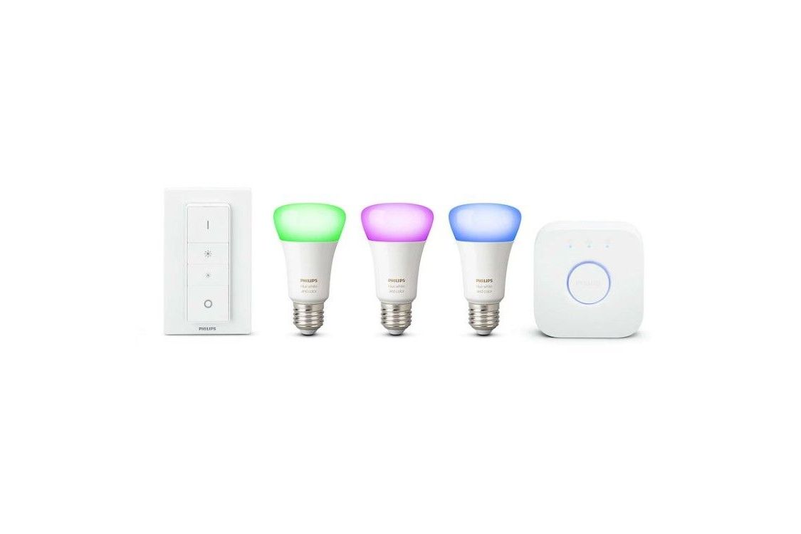Belysning Philips HUE White and Color Ambiance Starter kit