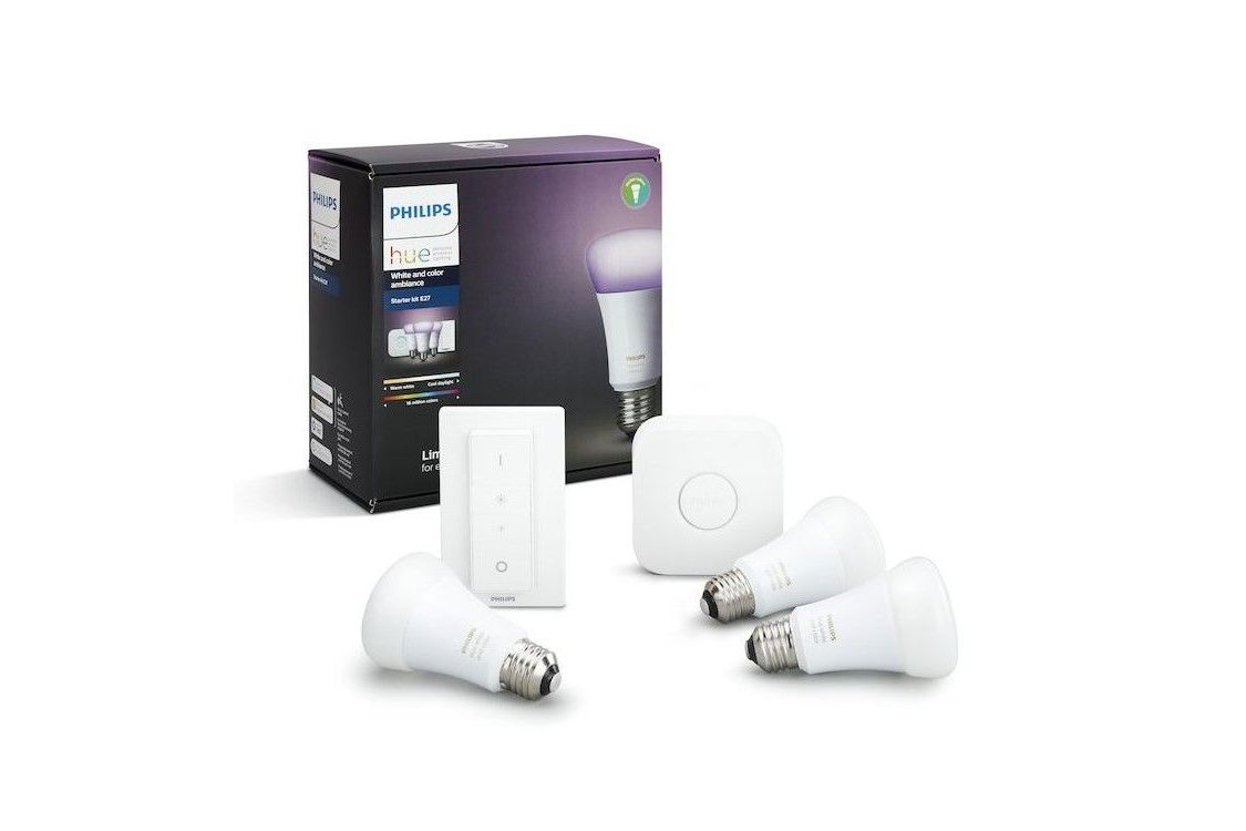 Belysning Philips HUE White and Color Ambiance Starter kit