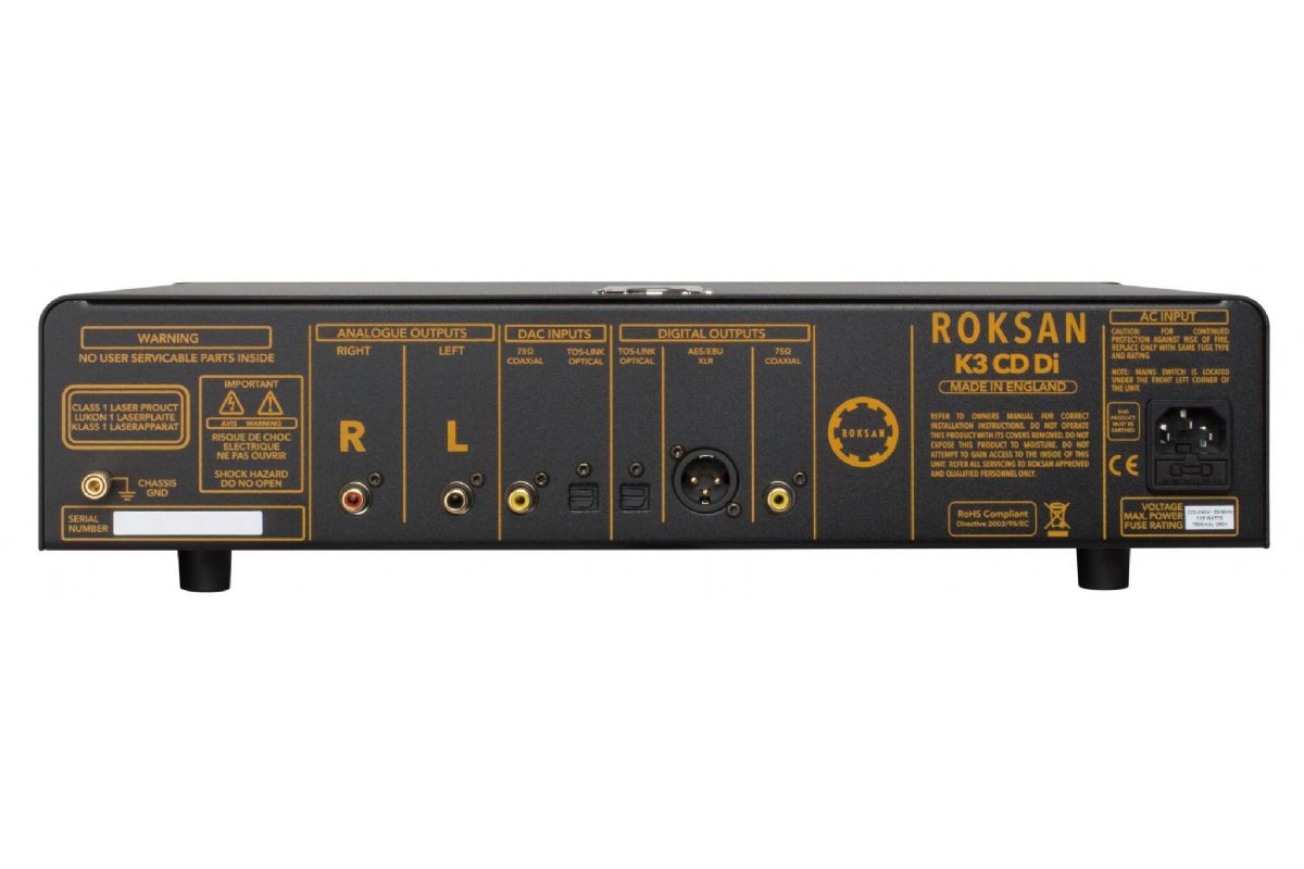 Blu-Ray/Mediaspelare Roksan K3 CD Di